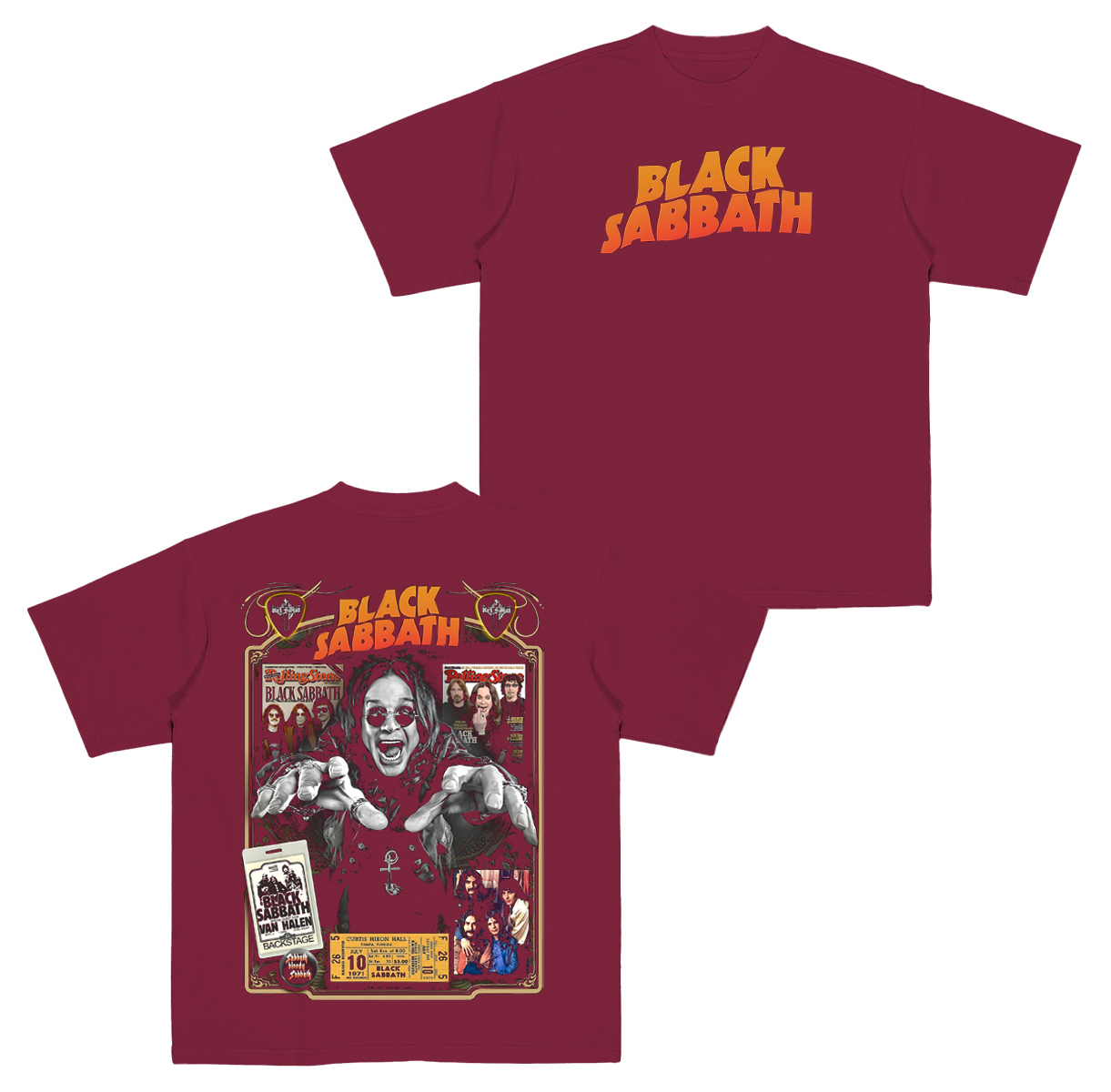 Black Sabbath Tribute Unisex T-Shirt