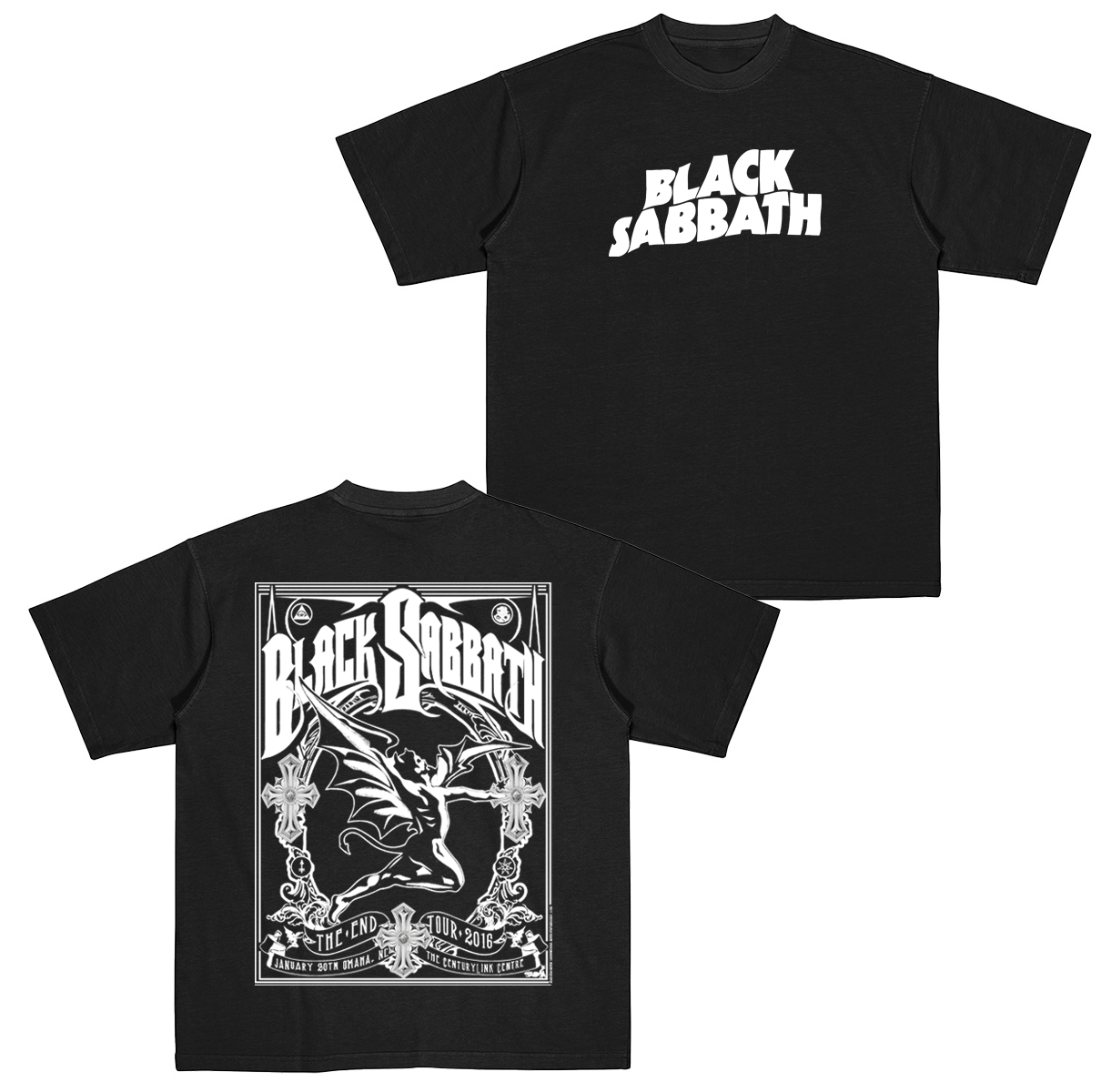 Black Sabbath Heavy Metal Unisex T-Shirt