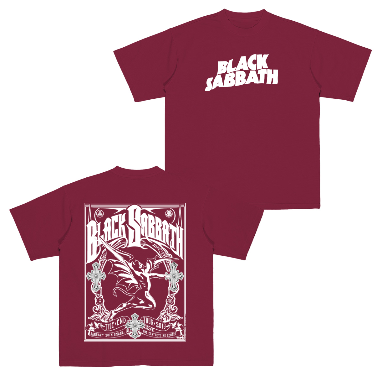 Black Sabbath Heavy Metal Unisex T-Shirt