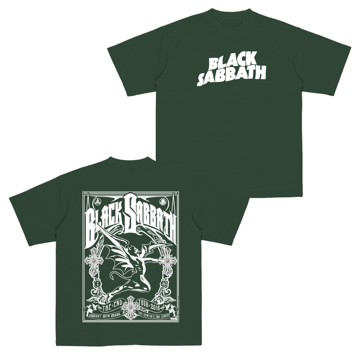 Black Sabbath Heavy Metal Unisex T-Shirt