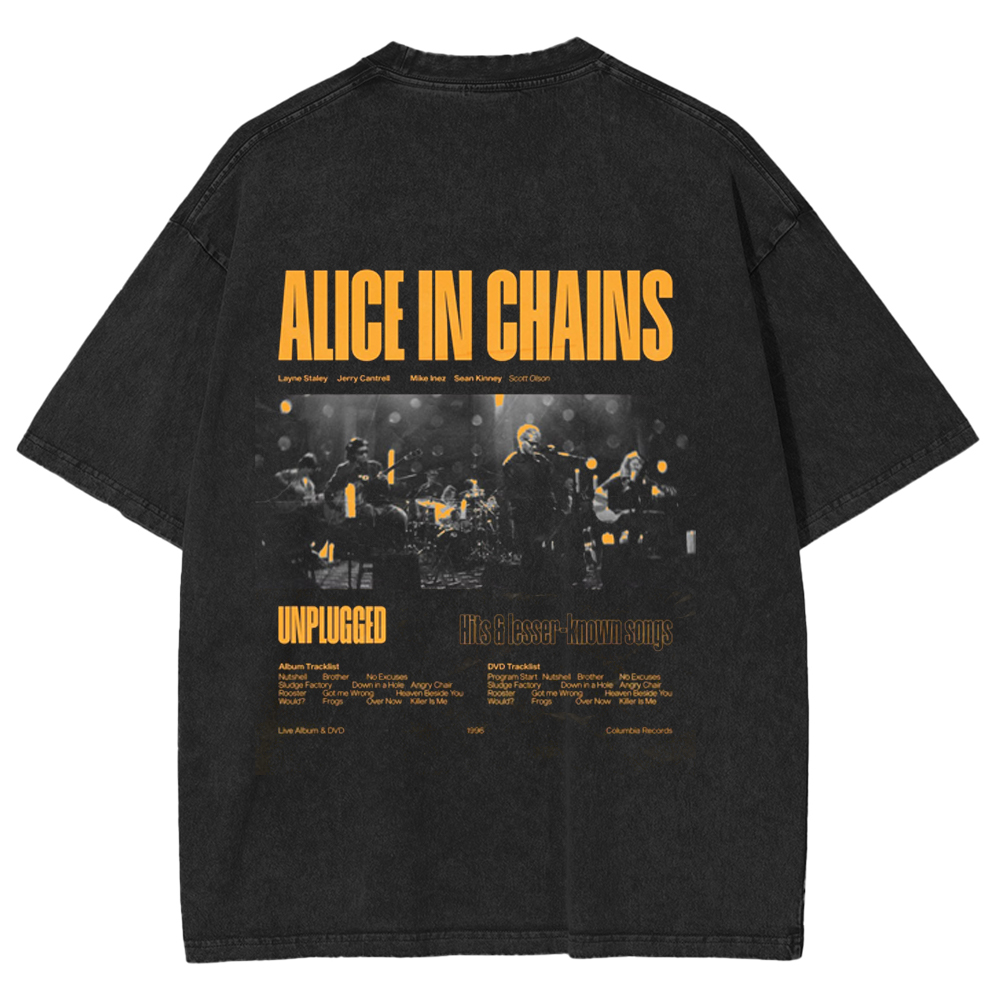 Alice In Chains Washed Unisex T-Shirt