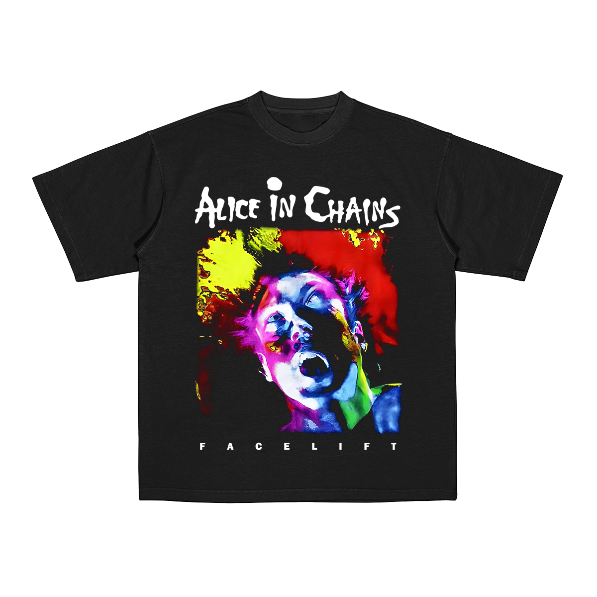 ALICE IN CHAINS Facelift Cotton Unisex T-shirt