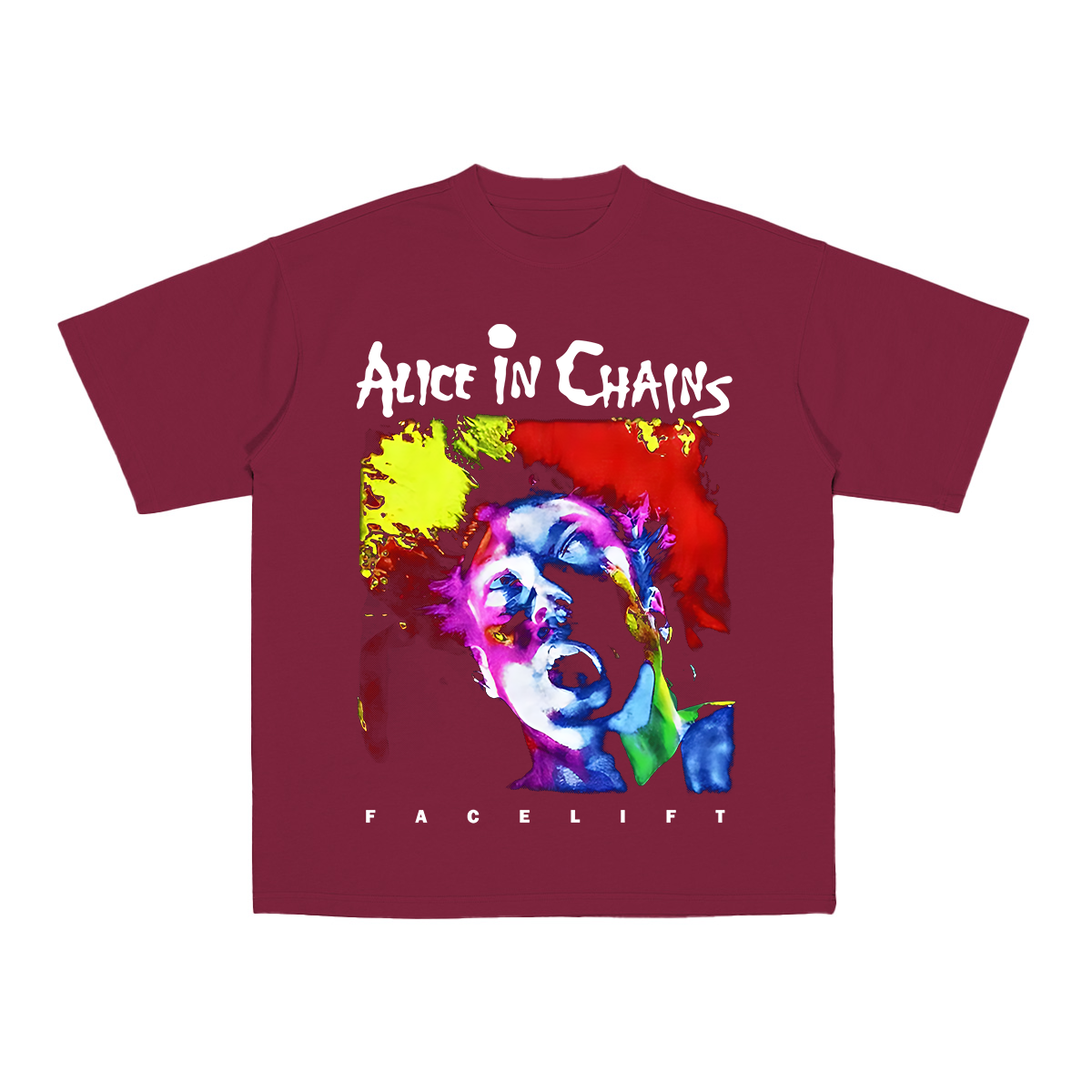 ALICE IN CHAINS Facelift Cotton Unisex T-shirt