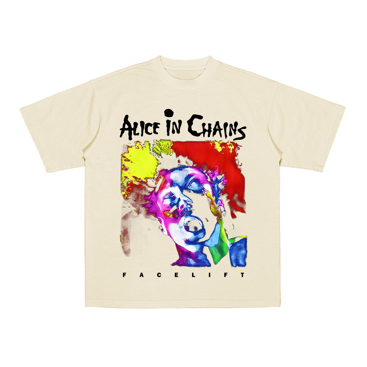 ALICE IN CHAINS Facelift Cotton Unisex T-shirt