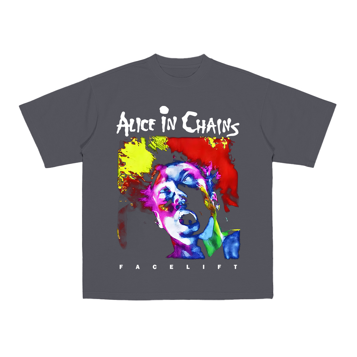 ALICE IN CHAINS Facelift Cotton Unisex T-shirt