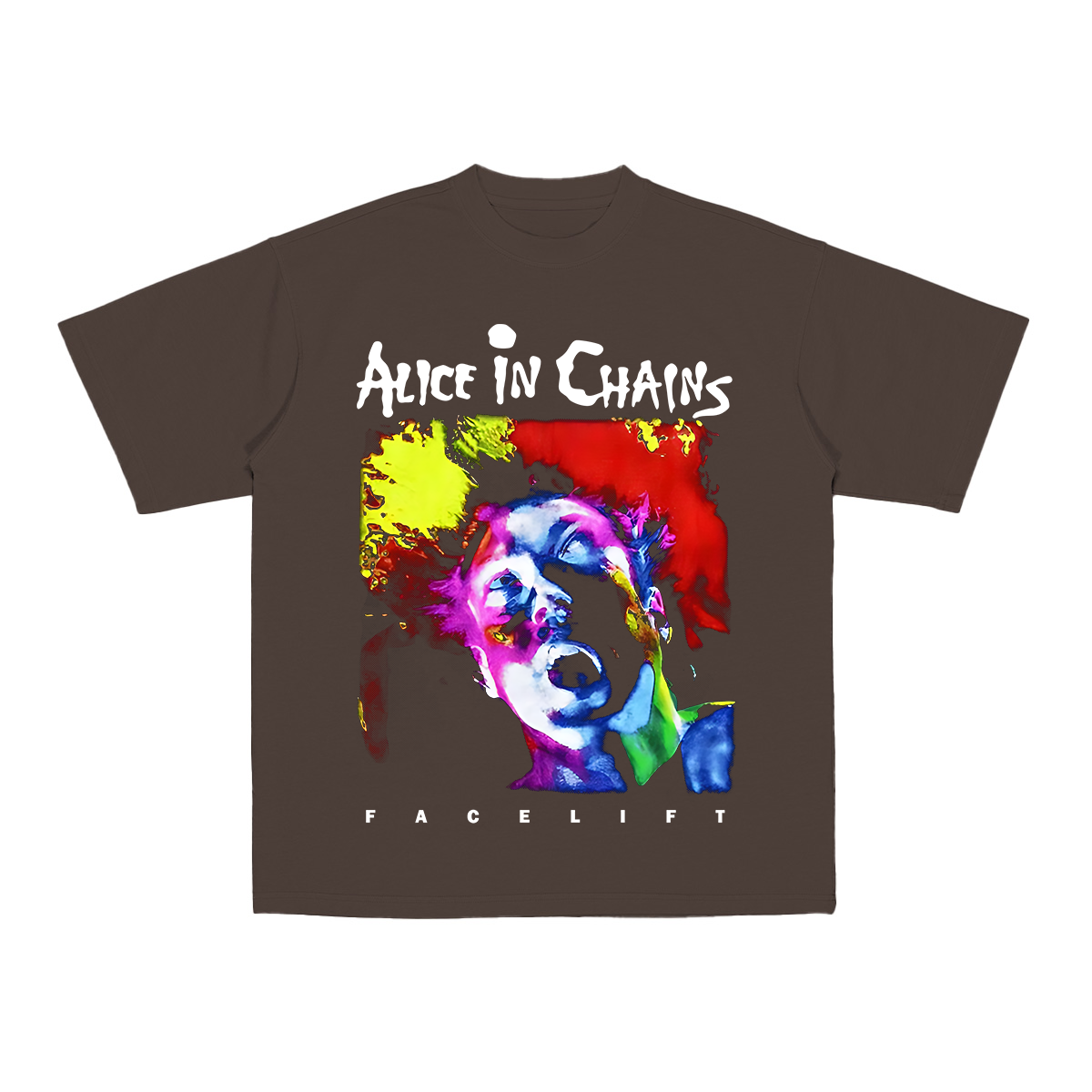 ALICE IN CHAINS Facelift Cotton Unisex T-shirt