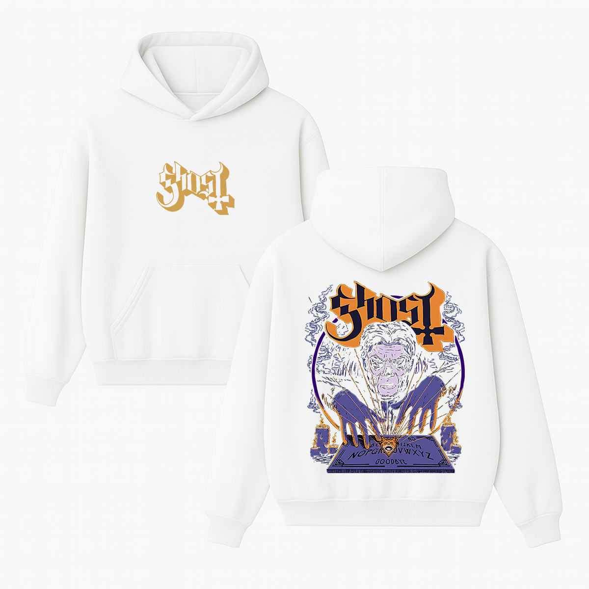 Ghost Cotton Unisex Hoodie