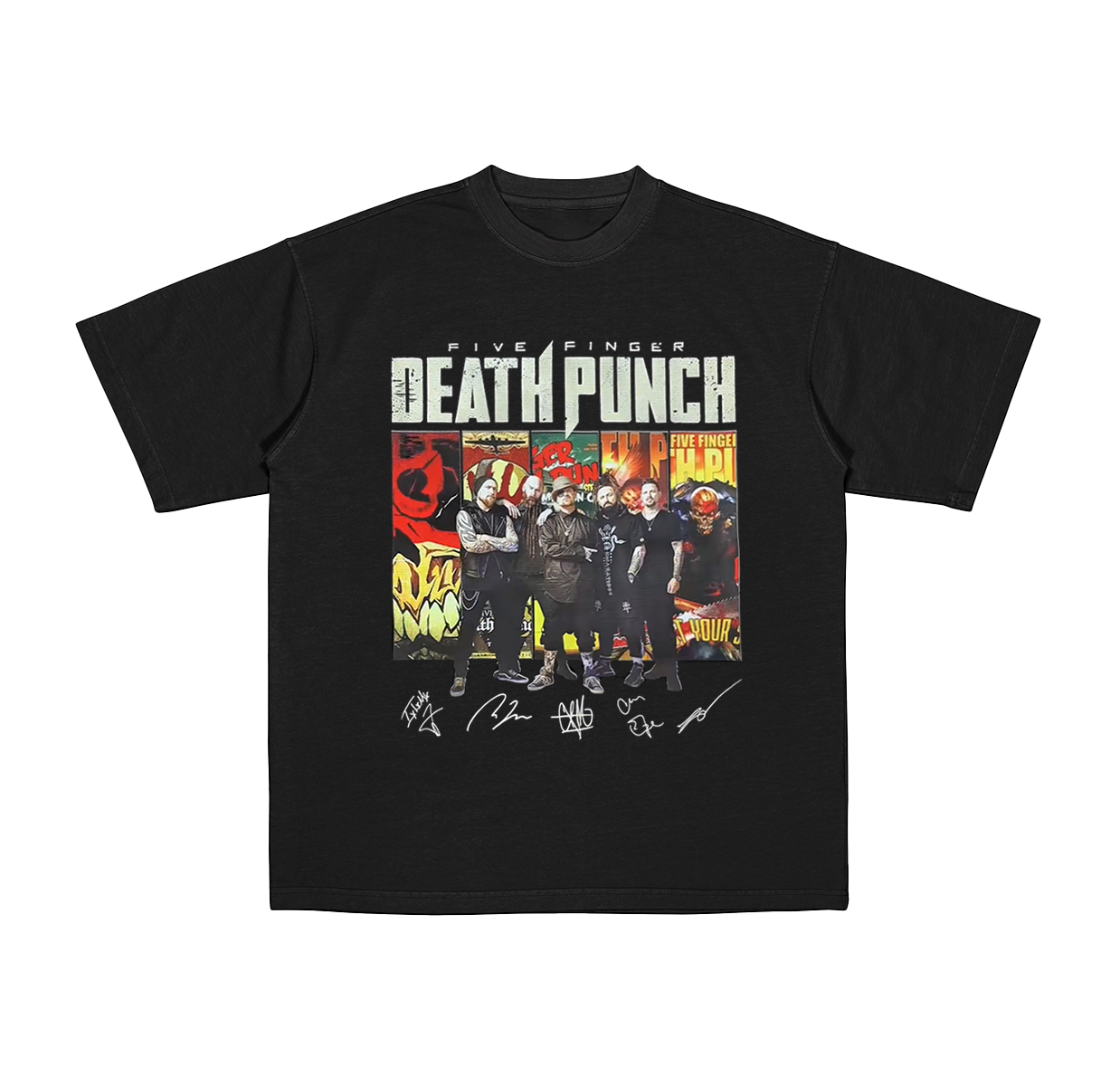 Five Finger Death Punch Cotton Unisex T-shirt