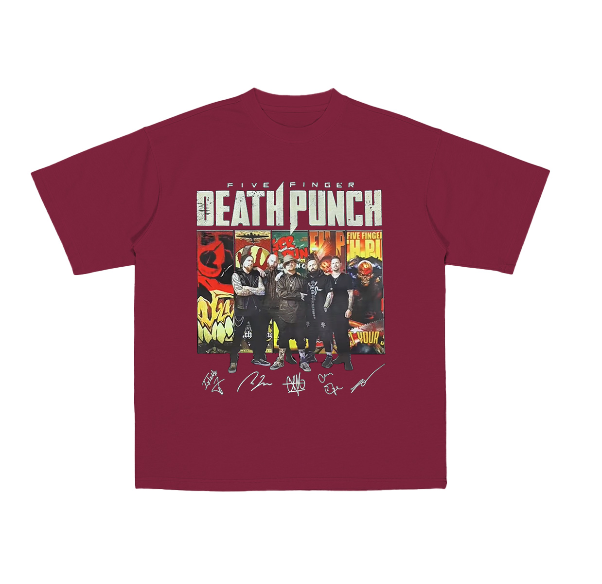 Five Finger Death Punch Cotton Unisex T-shirt