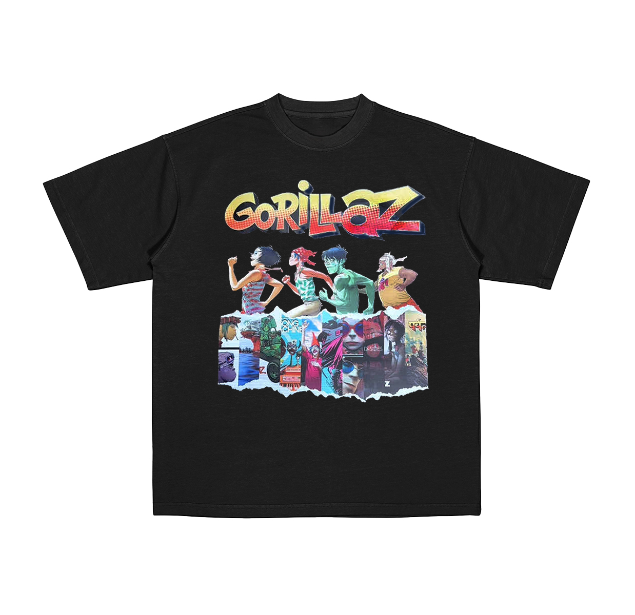 Gorillaz Fan Cotton Unisex T-shirt