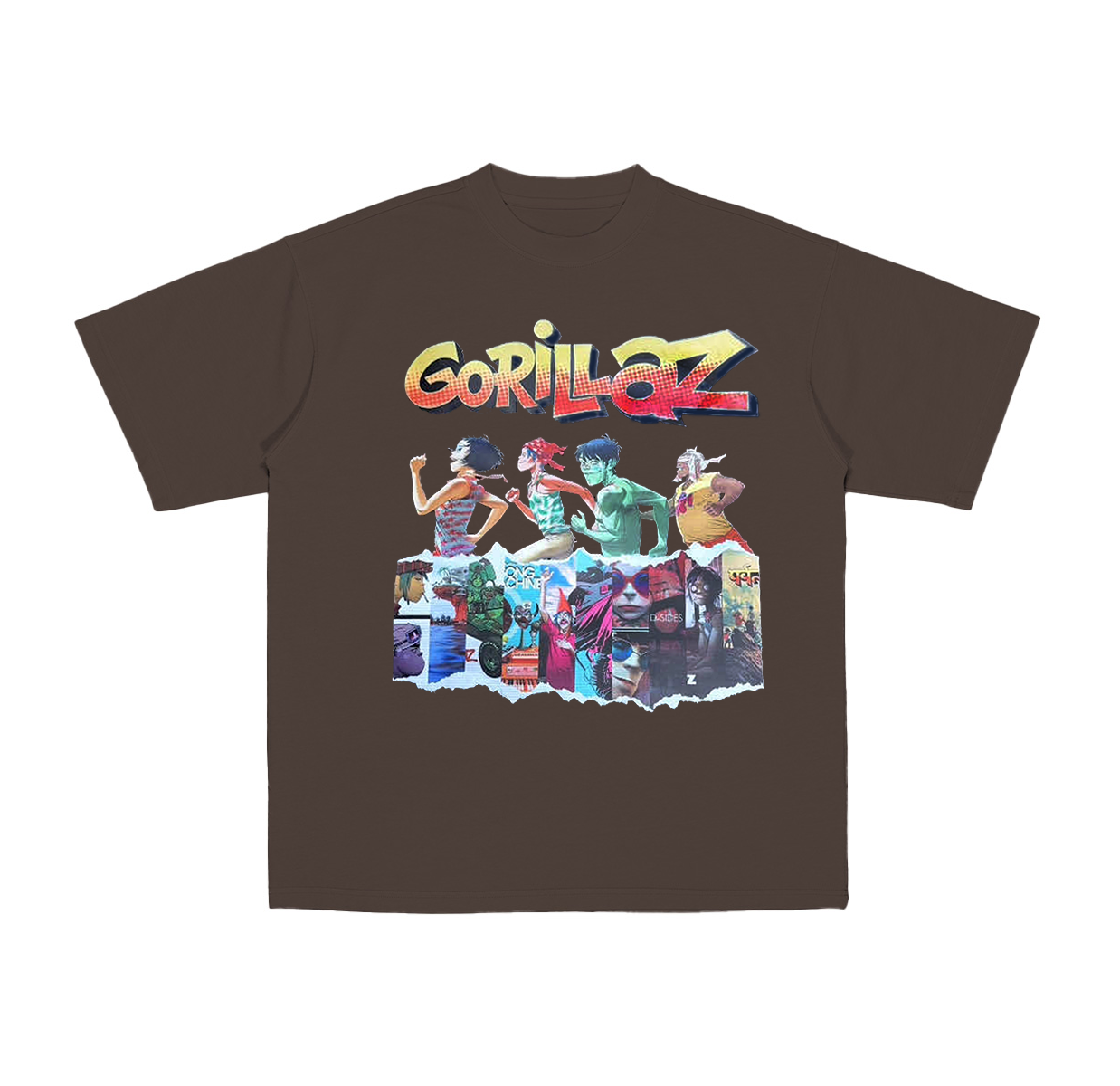 Gorillaz Fan Cotton Unisex T-shirt