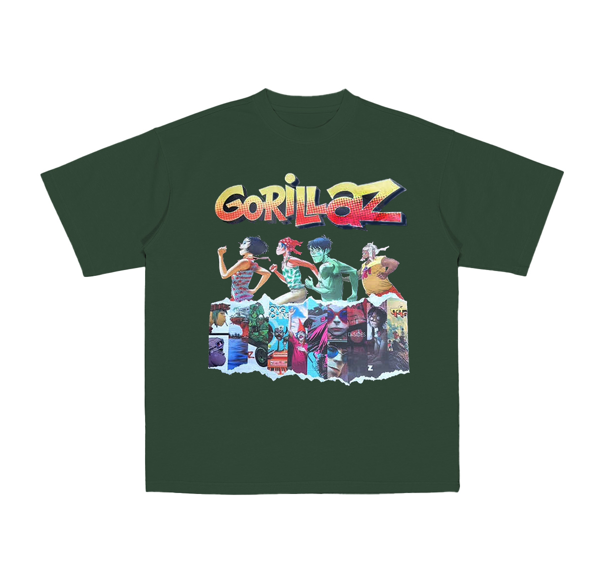 Gorillaz Fan Cotton Unisex T-shirt