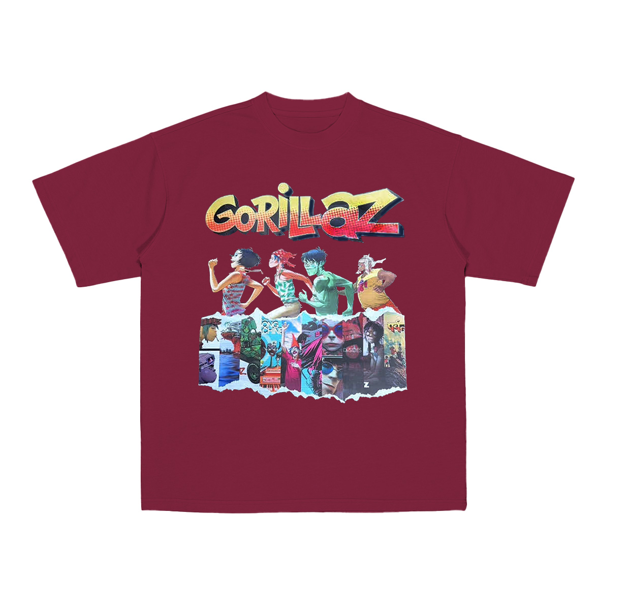 Gorillaz Fan Cotton Unisex T-shirt