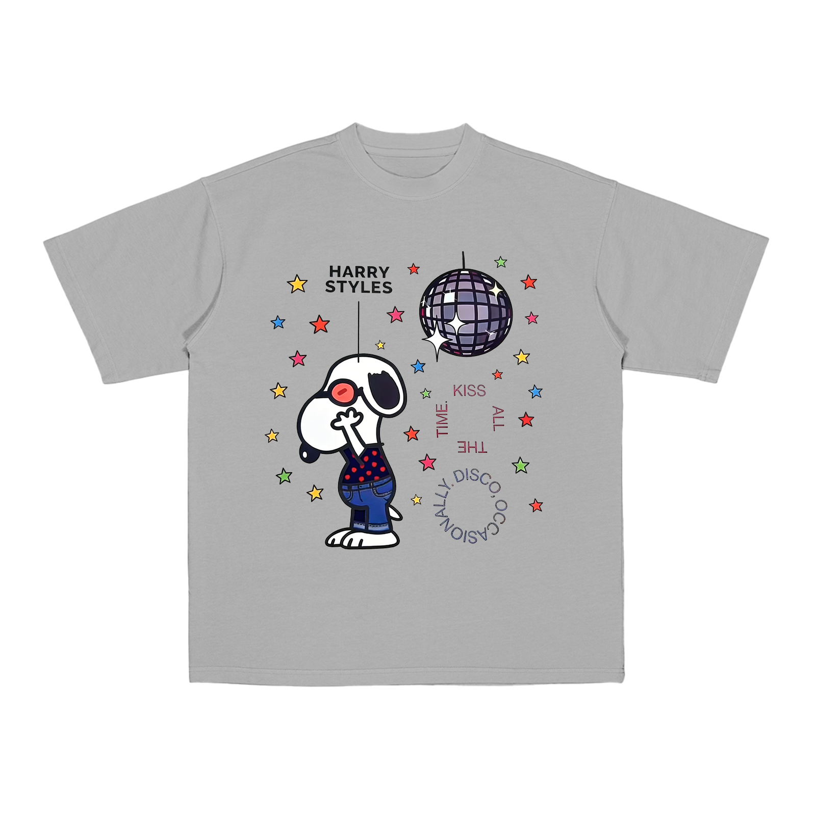 Harry Styles Kiss All The Time, Disco Occasionally Cotton Unisex T-shirt