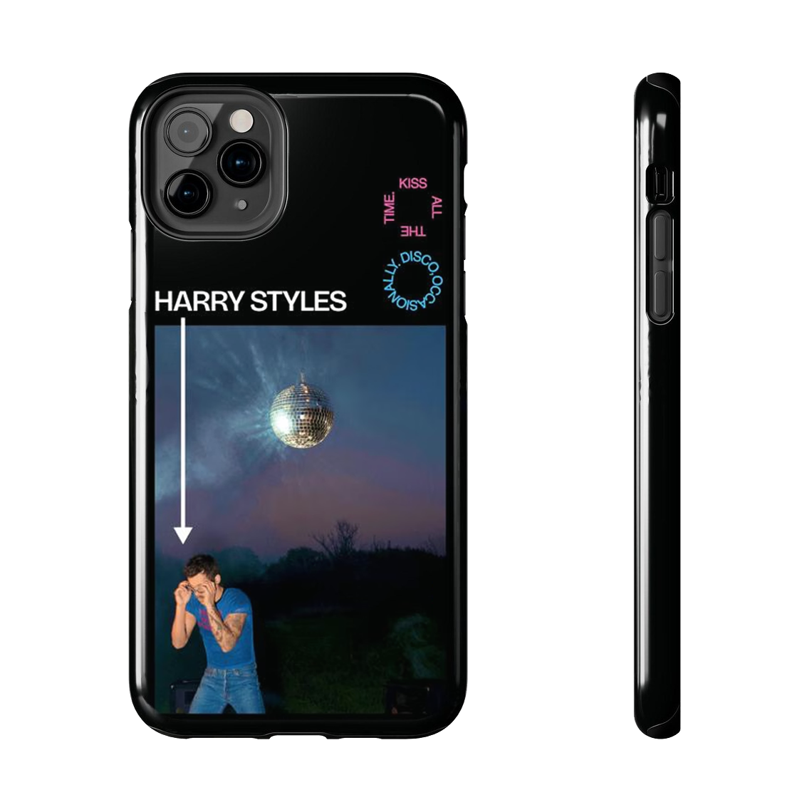Harry Styles inspired Kiss all the time disco occasionally Phone Case
