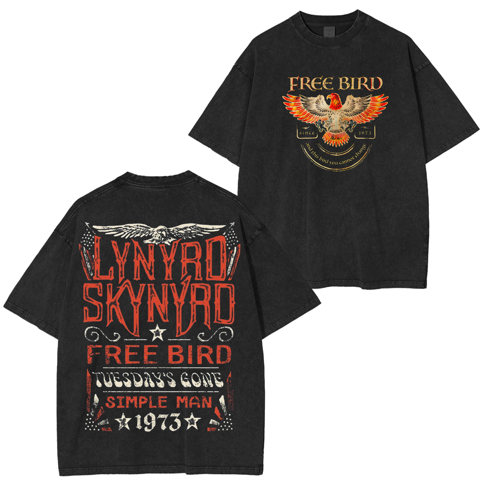 Lynyrd Skynyrd Freebird Washed Unisex T-Shirt
