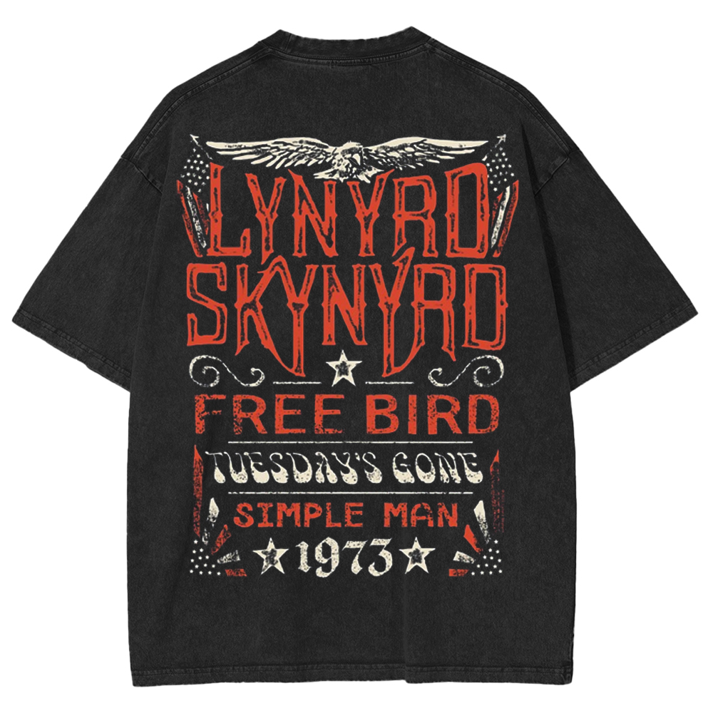 Lynyrd Skynyrd Freebird Washed Unisex T-Shirt