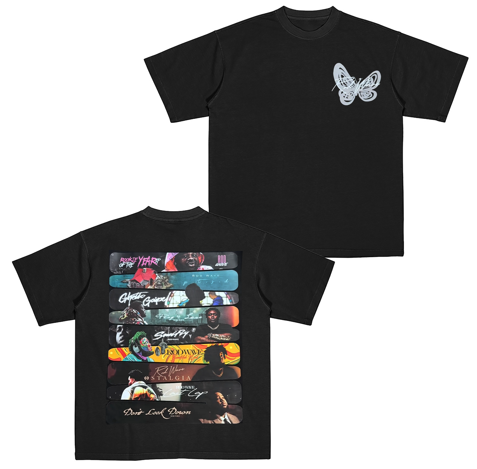 Rod Wave Fans Graphic Cotton Unisex T-shirt
