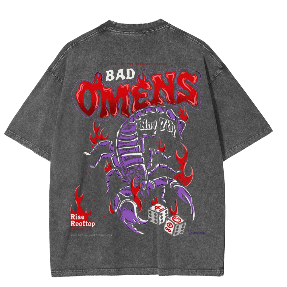 Bad Omens Heavy Metal Washed Unisex T-Shirt