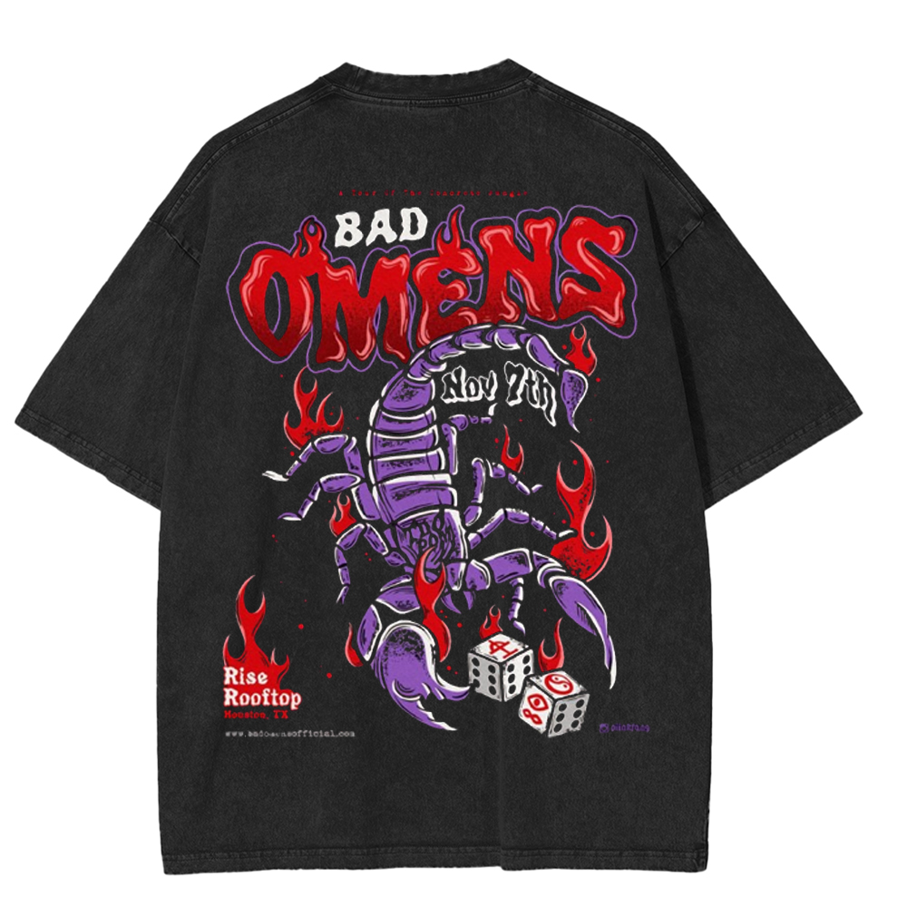 Bad Omens Heavy Metal Washed Unisex T-Shirt