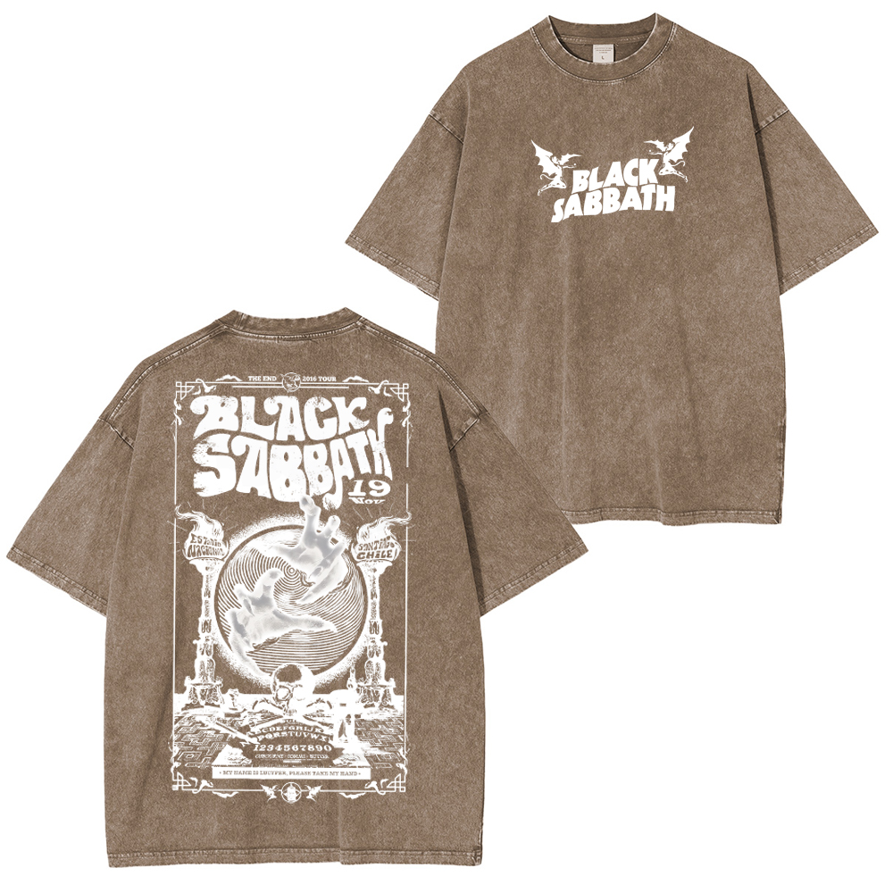 Black Sabbath Washed Unisex T-Shirt