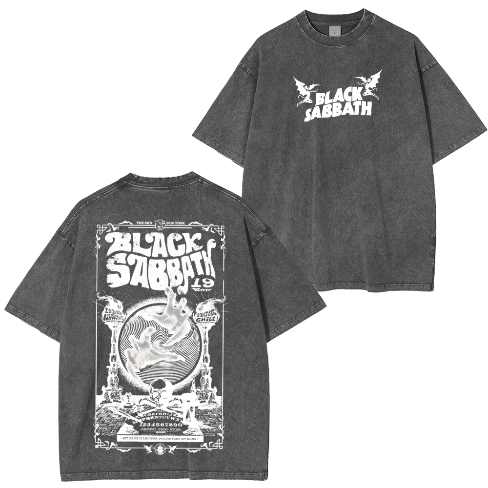 Black Sabbath Washed Unisex T-Shirt