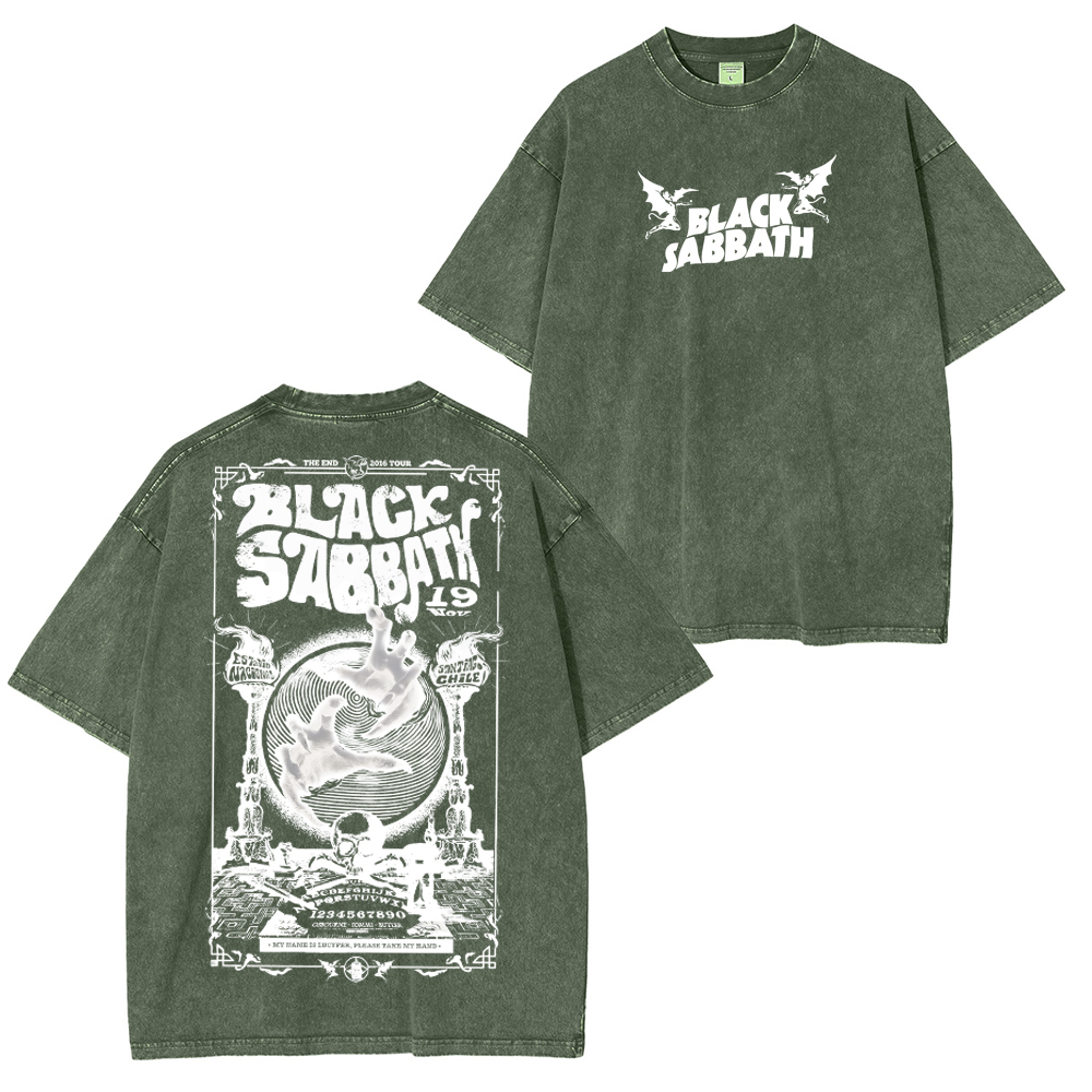 Black Sabbath Washed Unisex T-Shirt