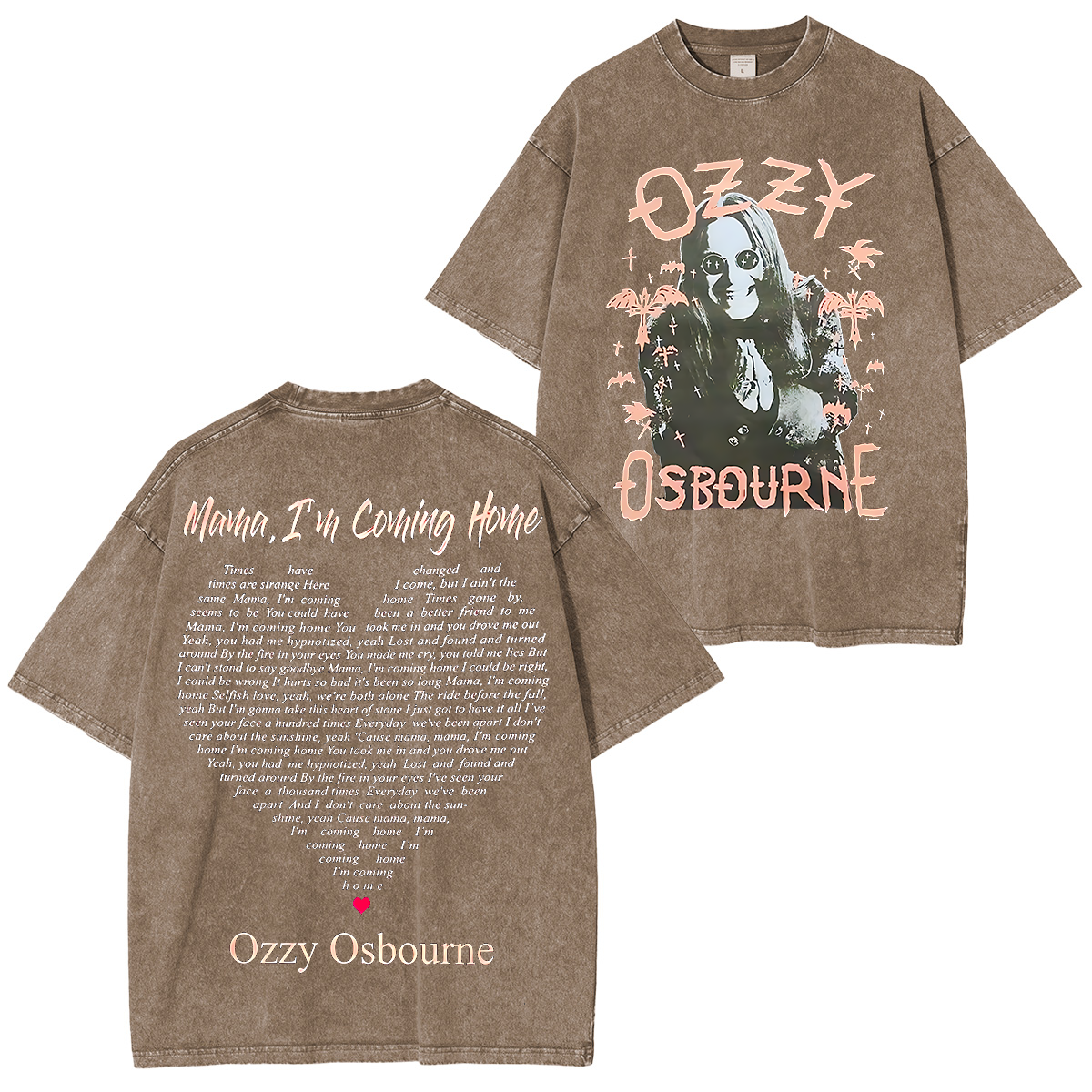 OZZY R.I.P Washed Unisex T-Shirt