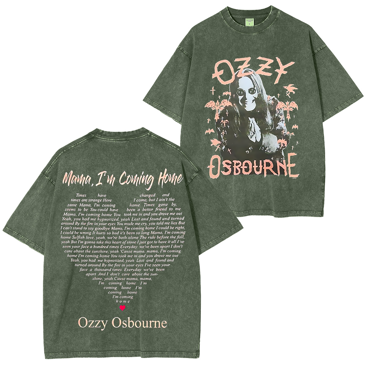 OZZY R.I.P Washed Unisex T-Shirt