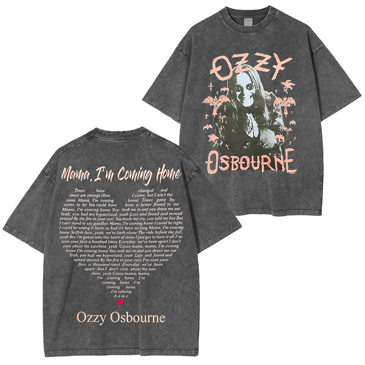 OZZY R.I.P Washed Unisex T-Shirt
