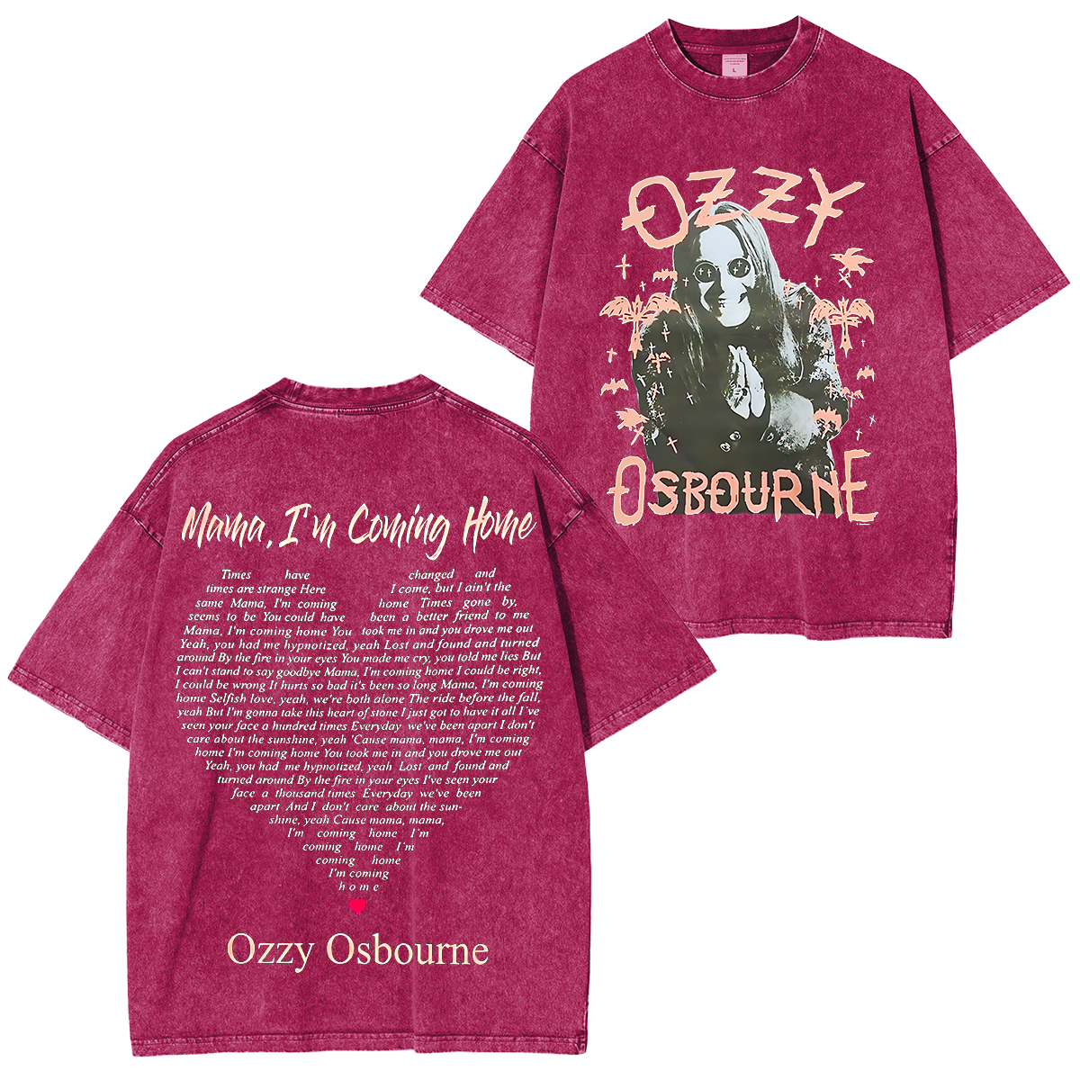 OZZY R.I.P Washed Unisex T-Shirt