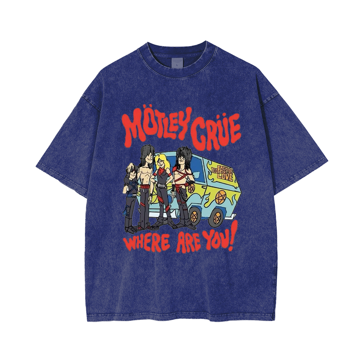Motley Crue band Washed Unisex T-Shirt