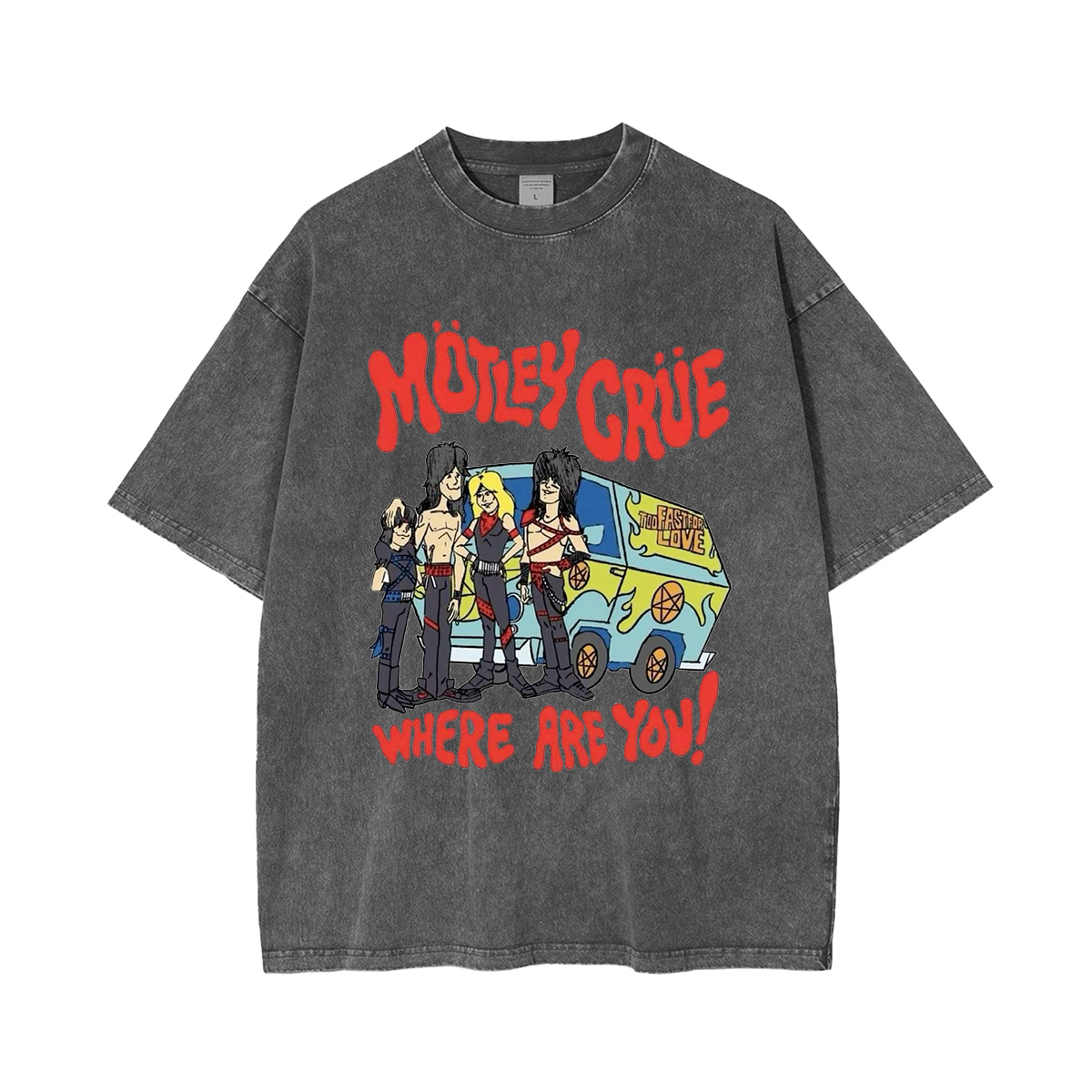Motley Crue band Washed Unisex T-Shirt