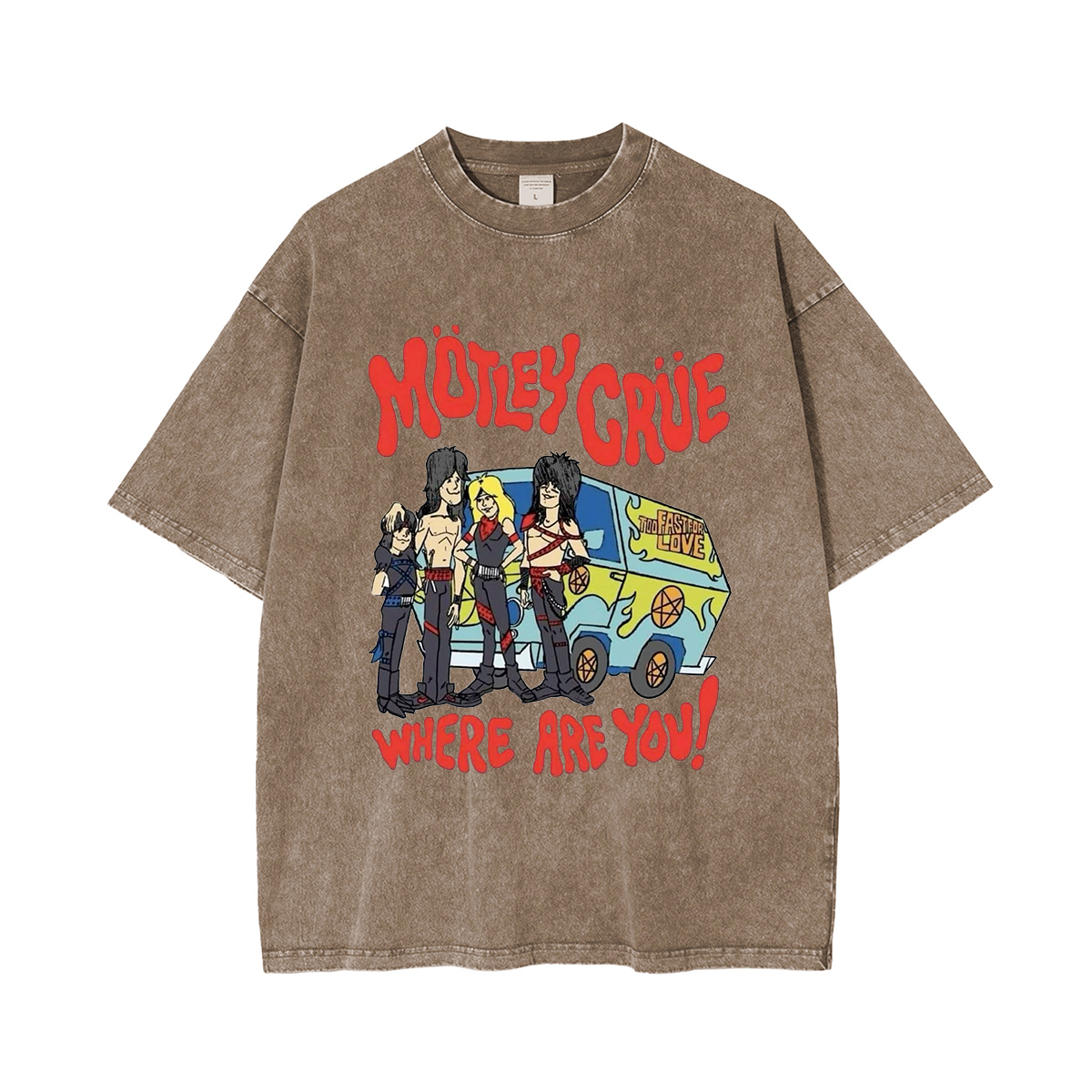 Motley Crue band Washed Unisex T-Shirt