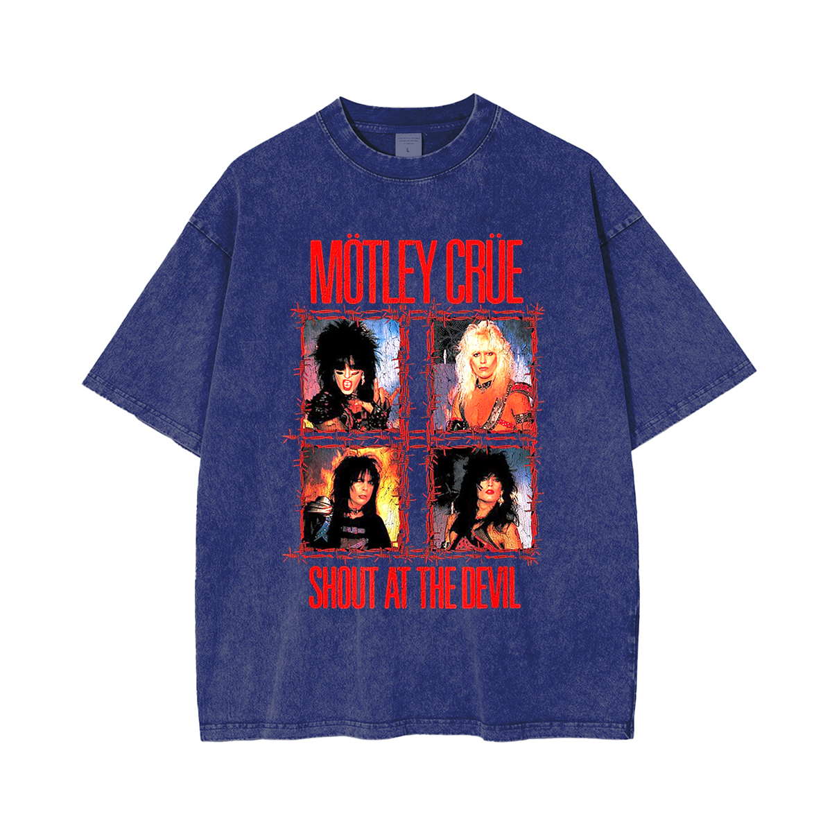 Motley Crue Shout At The Devil Washed Unisex T-Shirt