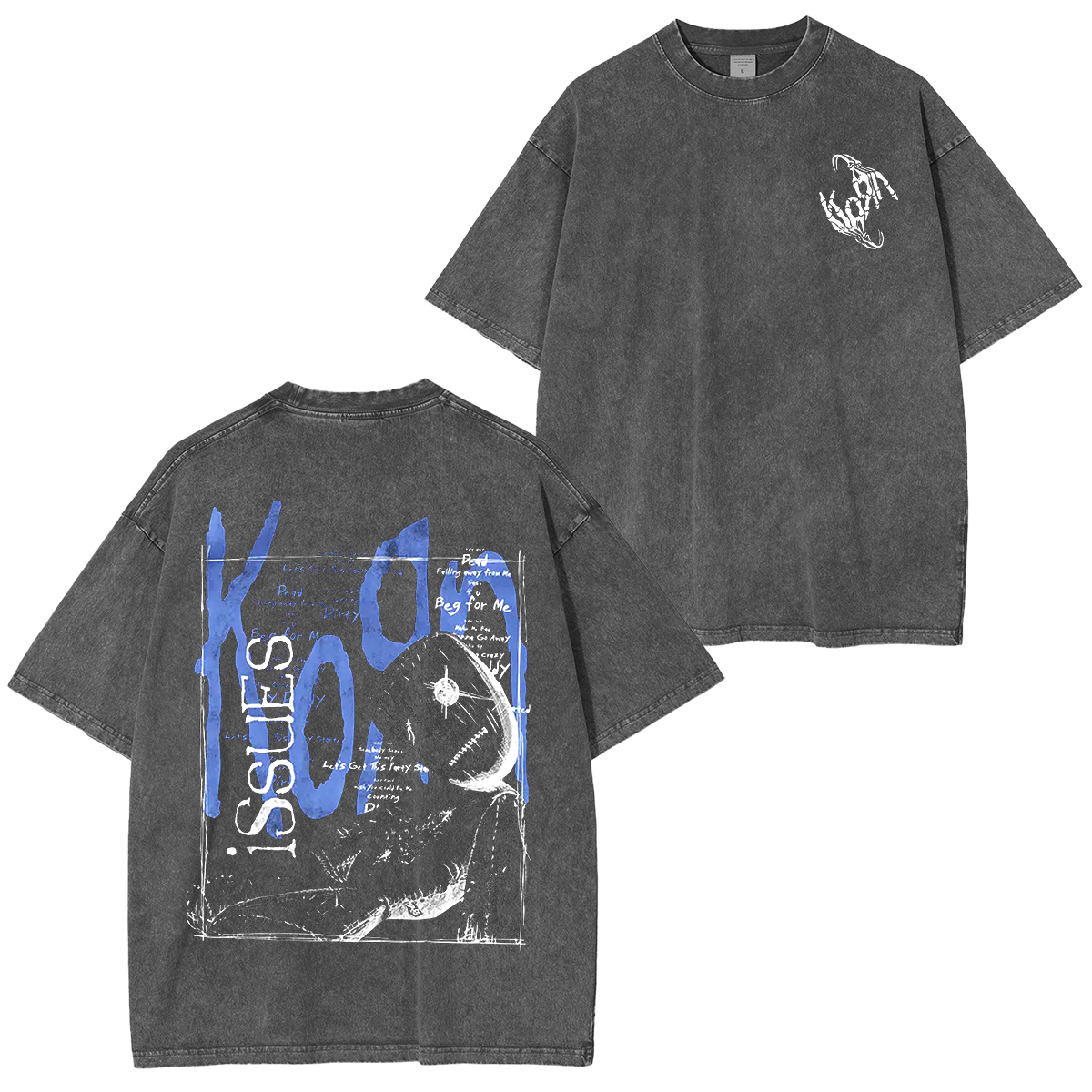 Korn Issues Rock Washed Unisex T-Shirt