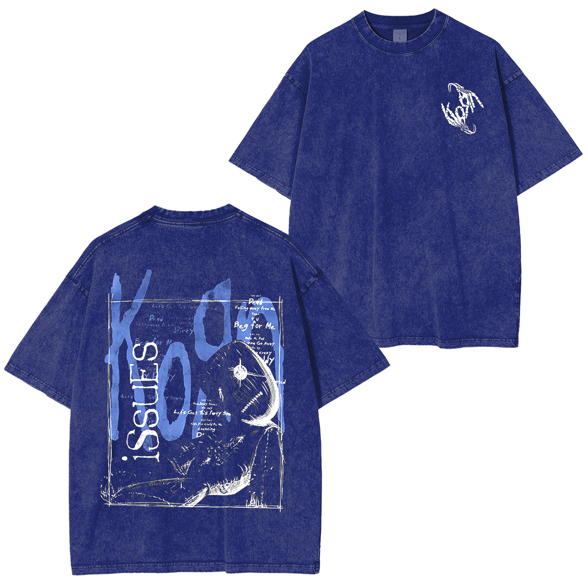 Korn Issues Rock Washed Unisex T-Shirt