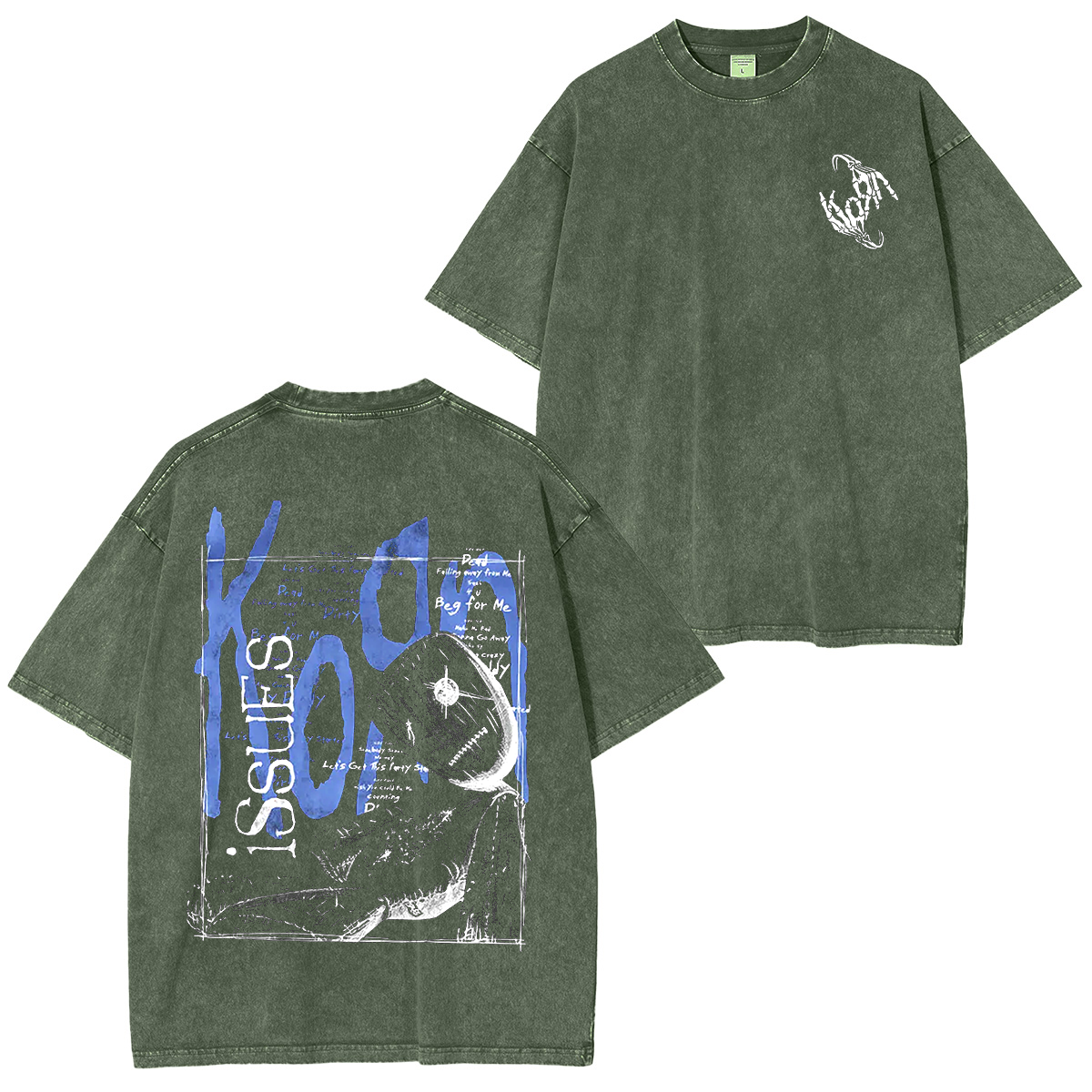 Korn Issues Rock Washed Unisex T-Shirt