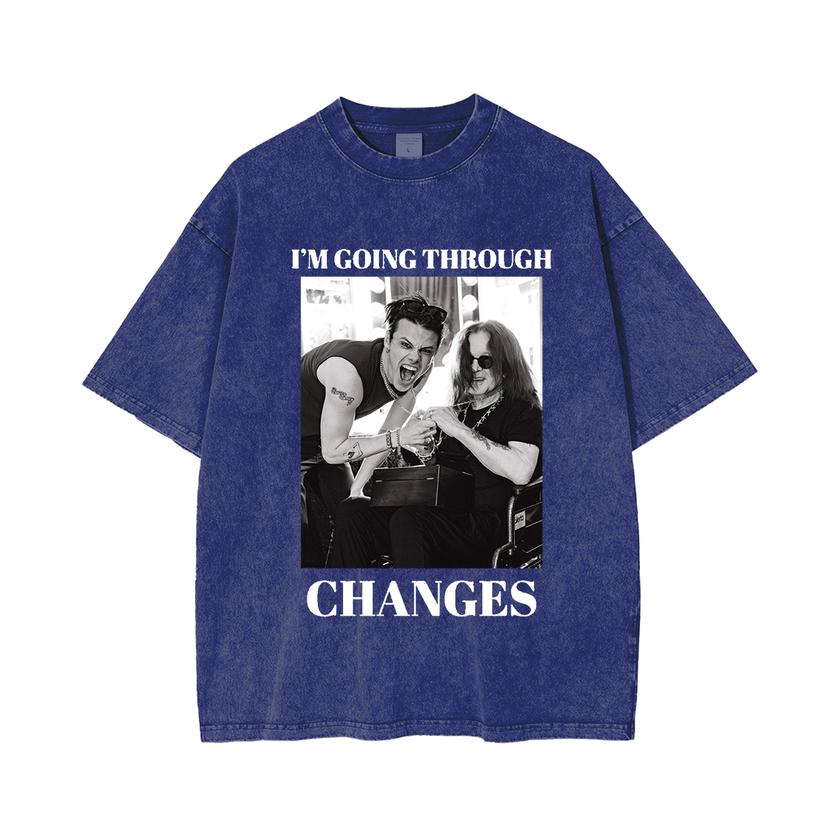 Ozzy Osbourne ,Yungblud Going Through Changes  Washed Unisex T-Shirt
