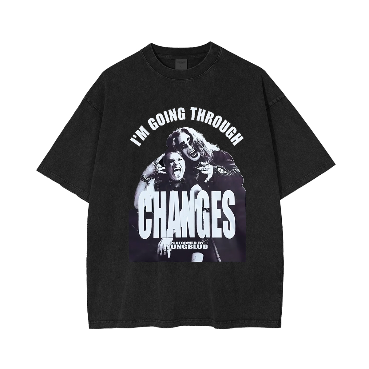 Ozzy Osbourne ,Yungblud Going Through Changes  Washed Unisex T-Shirt