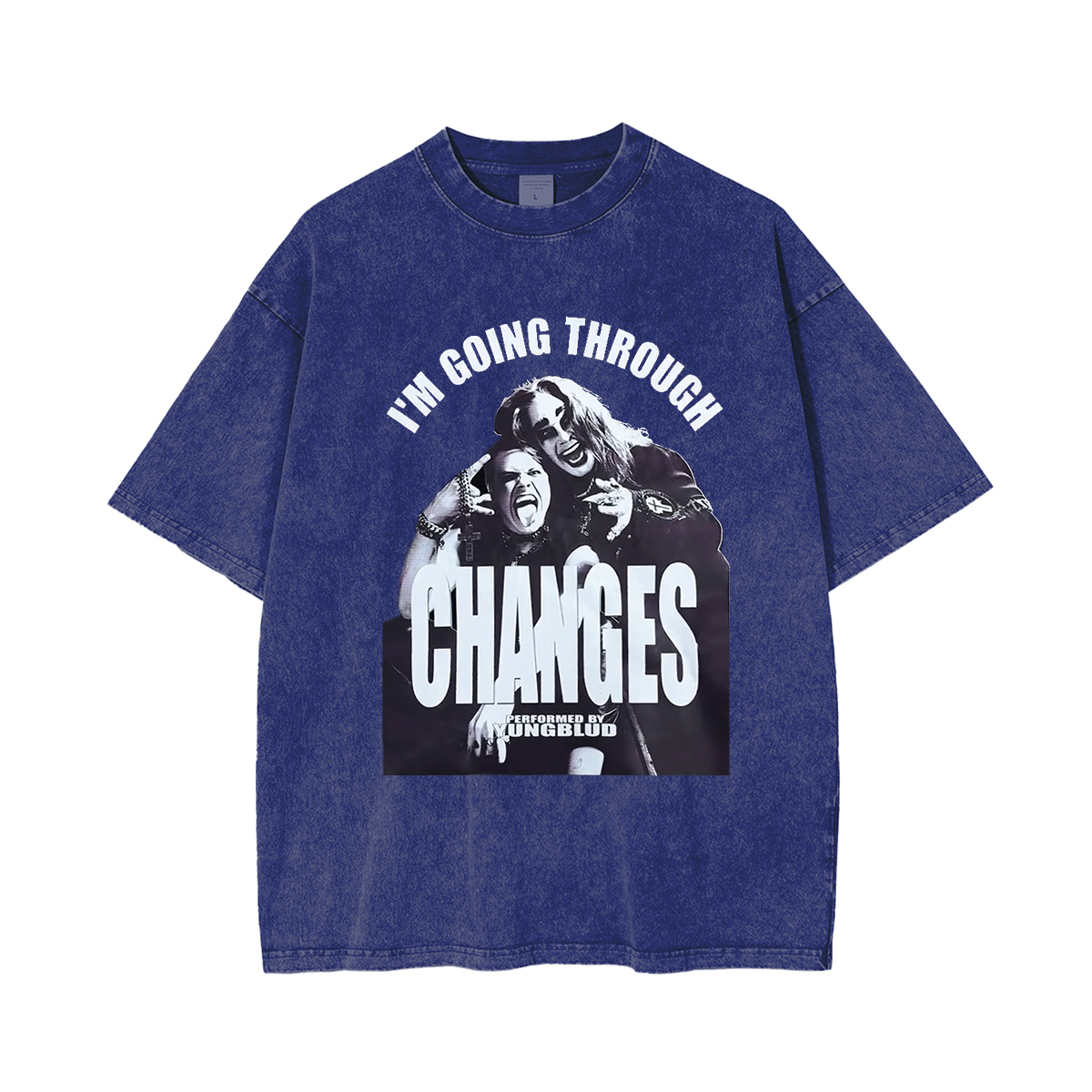 Ozzy Osbourne ,Yungblud Going Through Changes  Washed Unisex T-Shirt