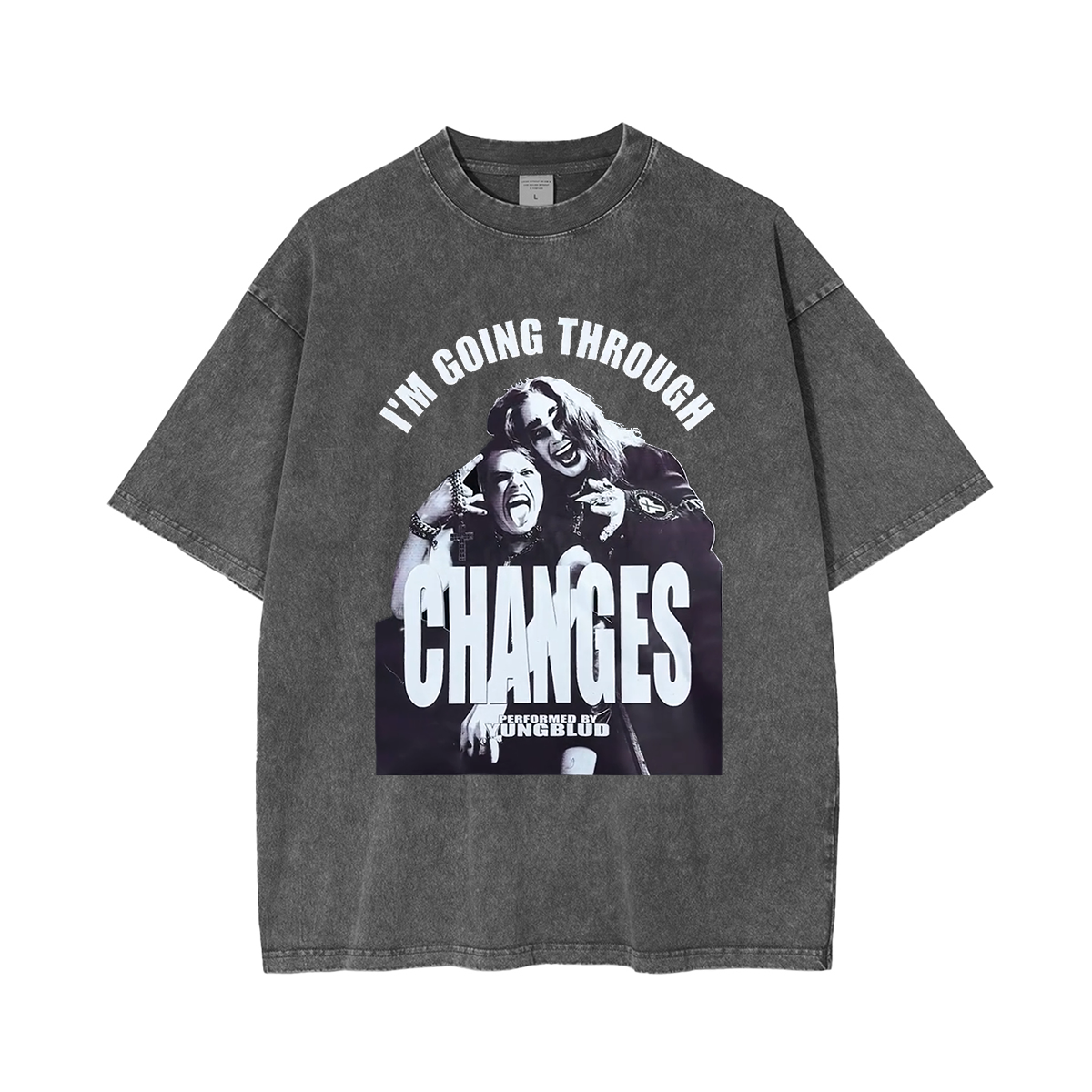 Ozzy Osbourne ,Yungblud Going Through Changes  Washed Unisex T-Shirt