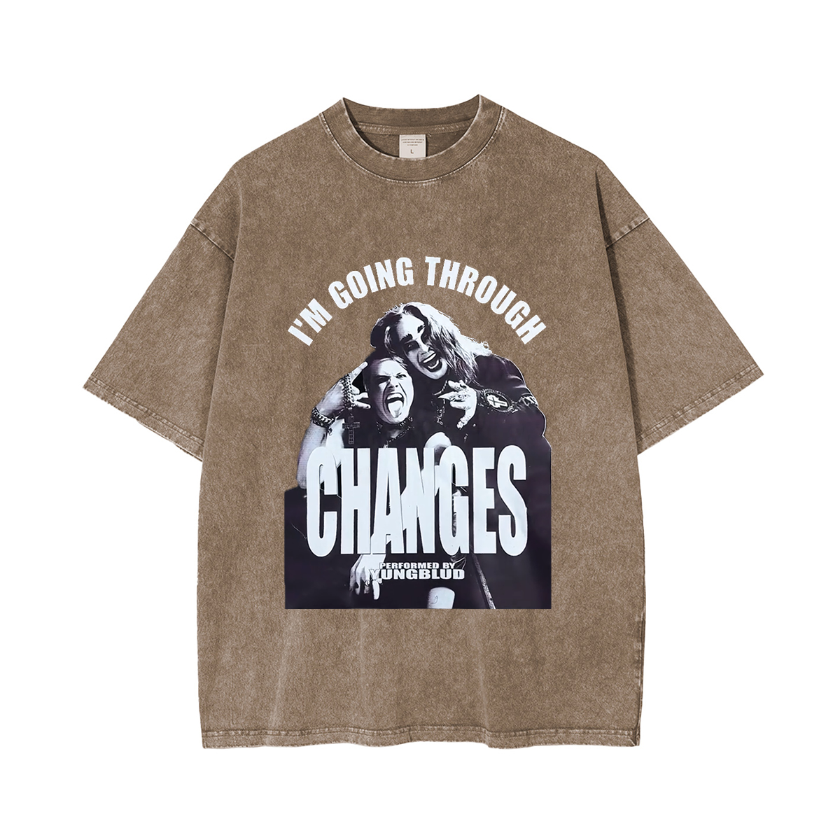 Ozzy Osbourne ,Yungblud Going Through Changes  Washed Unisex T-Shirt
