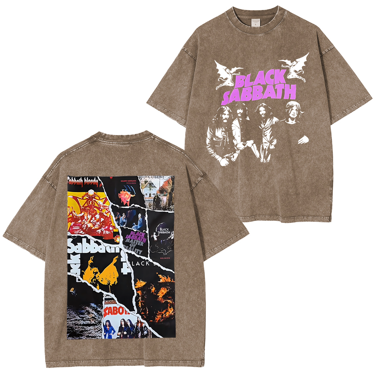 BLACKSABBATH FANS  Washed Unisex T-Shirt