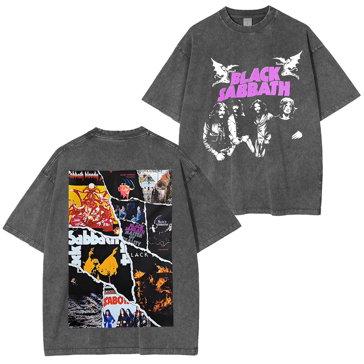 BLACKSABBATH FANS  Washed Unisex T-Shirt