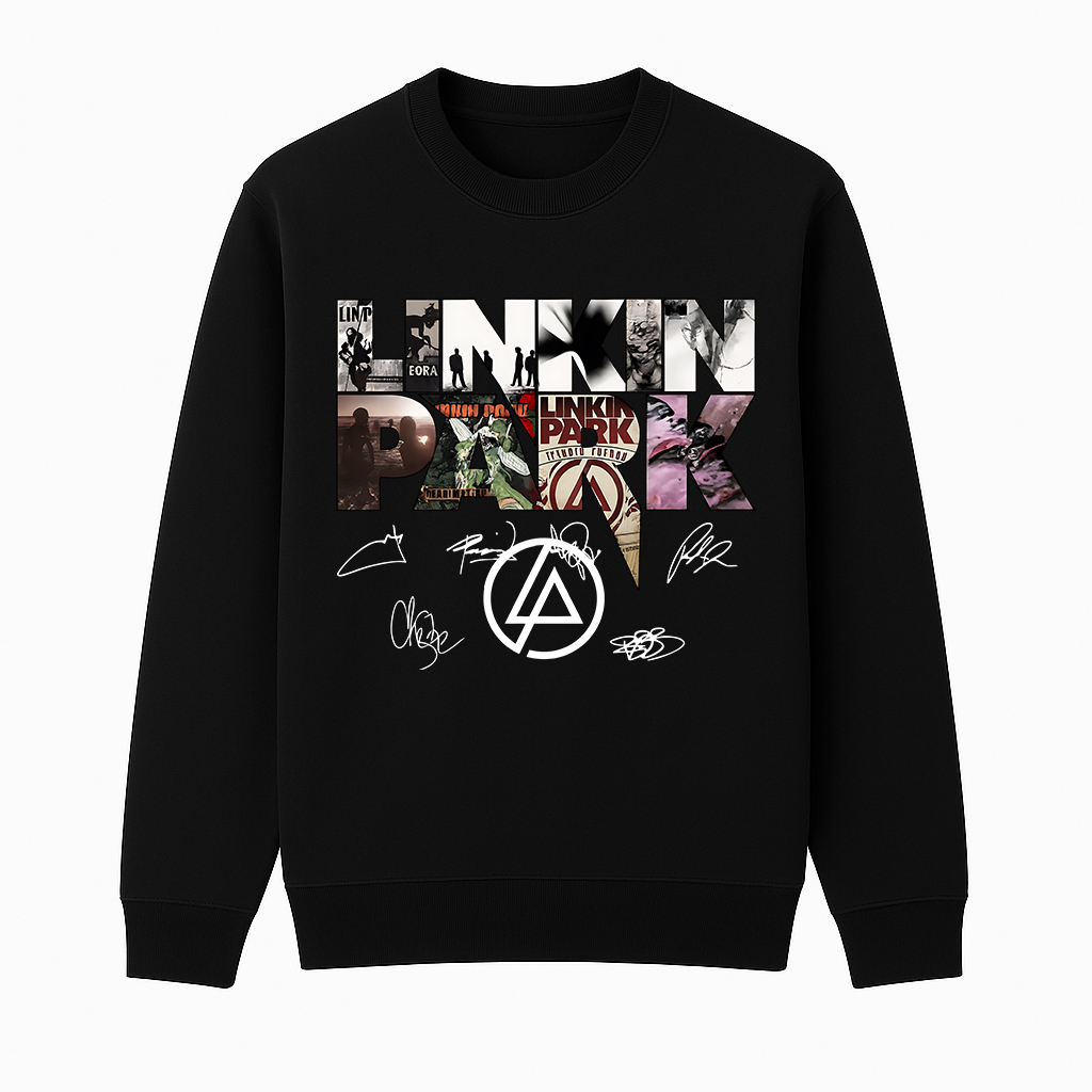 Linkin Park Cotton Unisex Crewneck Sweatshirt