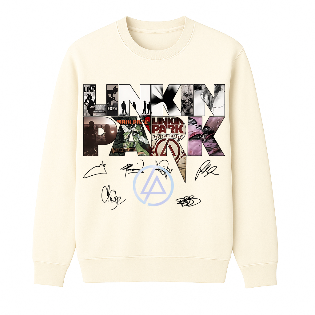 Linkin Park Cotton Unisex Crewneck Sweatshirt