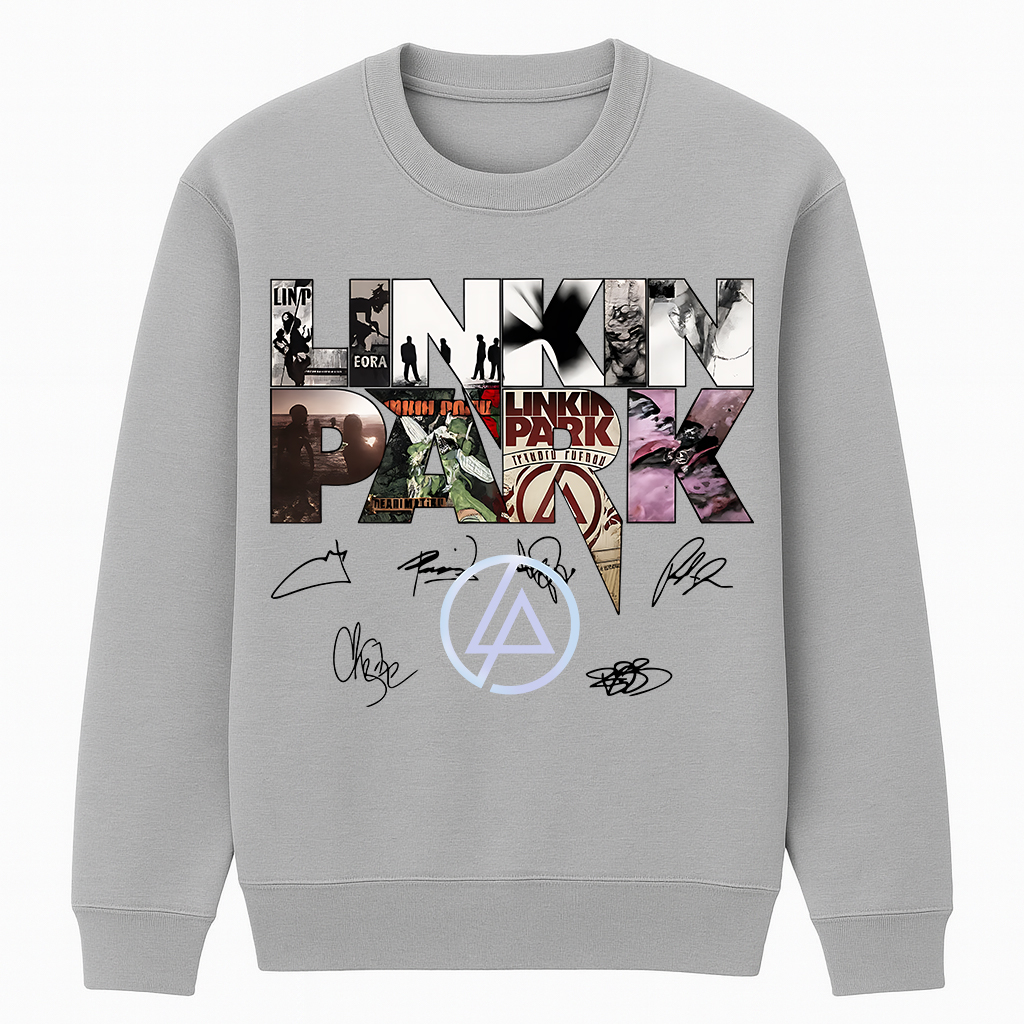 Linkin Park Cotton Unisex Crewneck Sweatshirt
