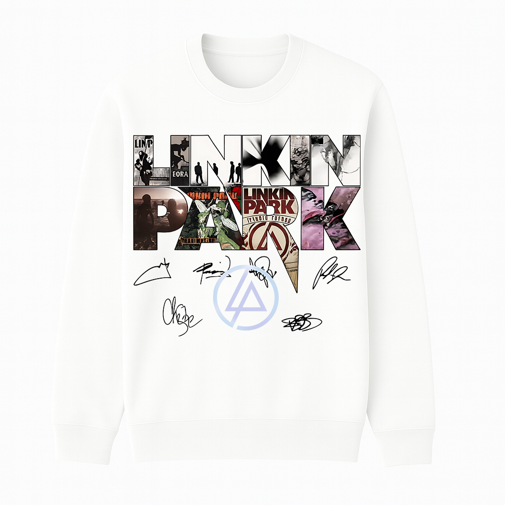 Linkin Park Cotton Unisex Crewneck Sweatshirt