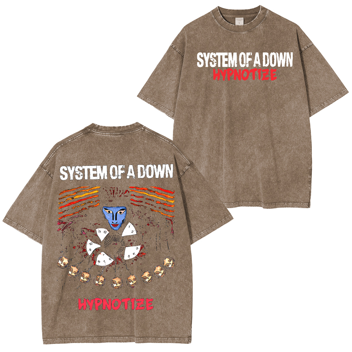 System Of A Down Washed Unisex T-Shirt